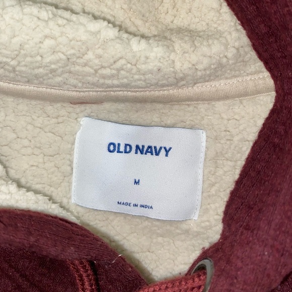 Mens waffle fur sweaters. Old navy. White -L. Red - M - Picture 2 of 3